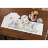 Herrschners Spring Bunnies Table Runner Stamped Cross-Stitch -Disney || Prym || Clover Shop 020206 70014.1693395784