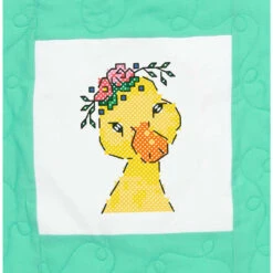 Herrschners Flower Farm Animals Kid's Quilt Blocks Stamped Cross-Stitch 7 Herrschners Flower Farm Animals Kid's Quilt Blocks Stamped Cross-Stitch -Disney || Prym || Clover Shop 050568 2 85973.1693401026