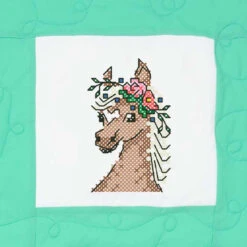 Herrschners Flower Farm Animals Kid's Quilt Blocks Stamped Cross-Stitch 9 Herrschners Flower Farm Animals Kid's Quilt Blocks Stamped Cross-Stitch -Disney || Prym || Clover Shop 050568 4 30732.1693401026