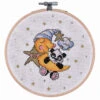 Craftways Panda On The Moon Hoop Counted Cross-Stitch Kit -Disney || Prym || Clover Shop 050647 35750.1693401239