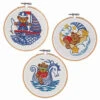 Craftways Teddy Blue Hoop Set Stamped Embroidery -Disney || Prym || Clover Shop 050661 13917.1693401269