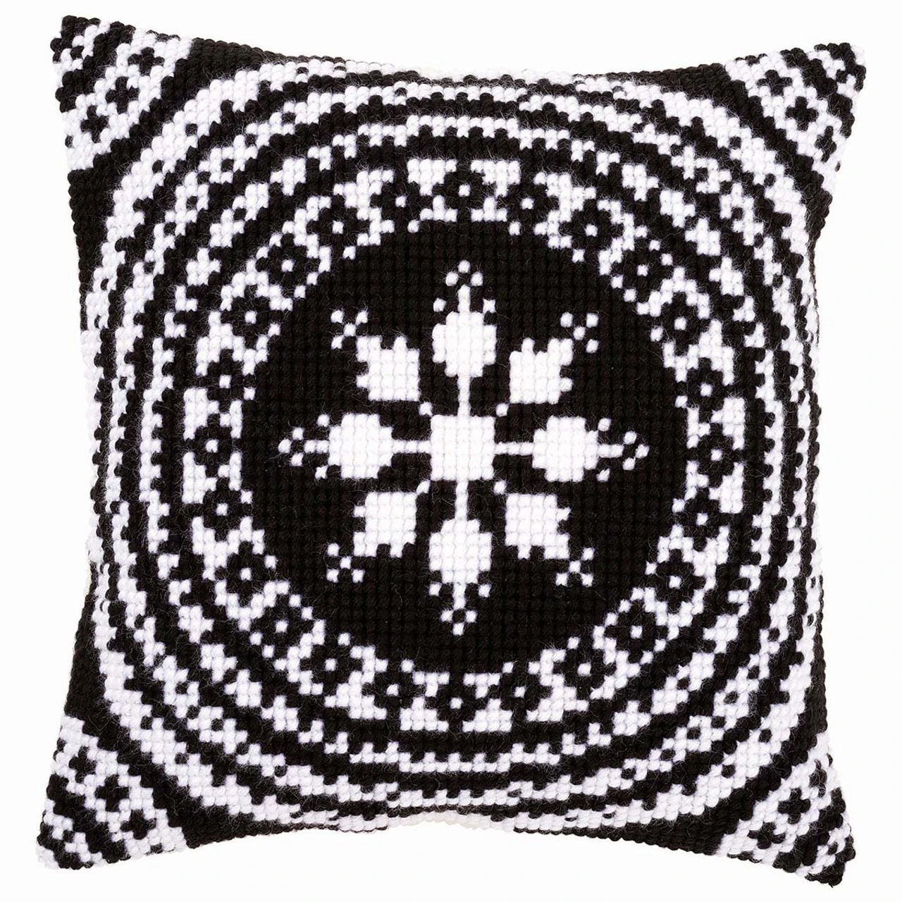 Vervaco Black & White I Stamped Cross-Stitch Kit 3 Vervaco Black & White I Stamped Cross-Stitch Kit