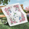 Herrschners Hummingbirds Of The World Lap Quilt Top Stamped Cross-Stitch -Disney || Prym || Clover Shop 070154 72788.1693403356