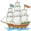 Herrschners Setting Sail Quilt Blocks Stamped Cross-Stitch -Disney || Prym || Clover Shop 070957 10080.1693403674