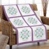 Herrschners Floral Fancy Quilt Blocks Stamped Cross-Stitch -Disney || Prym || Clover Shop 071203 76826.1693404029