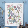Herrschners Butterfly Garden Quilt Top Stamped Cross-Stitch Kit -Disney || Prym || Clover Shop 071260 16040.1693404073
