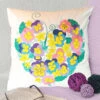 Herrschners Pansies Heart Pillow -Disney || Prym || Clover Shop 094902 88603.1693404702