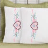 Herrschners Josephine Pillowcase Pair Stamped Embroidery -Disney || Prym || Clover Shop 110991 34405.1693409199