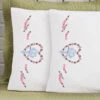 Herrschners Beverly Pillowcase Pair Stamped Embroidery 2 Herrschners Beverly Pillowcase Pair Stamped Embroidery -Disney || Prym || Clover Shop 110993 89412.1693409203
