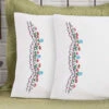 Herrschners Adela Pillowcase Pair Stamped Embroidery -Disney || Prym || Clover Shop 111541 70589.1693409645