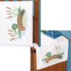 Herrschners Woodland Mallards Pillowcase & Dresser Scarf Stamped Cross-Stitch