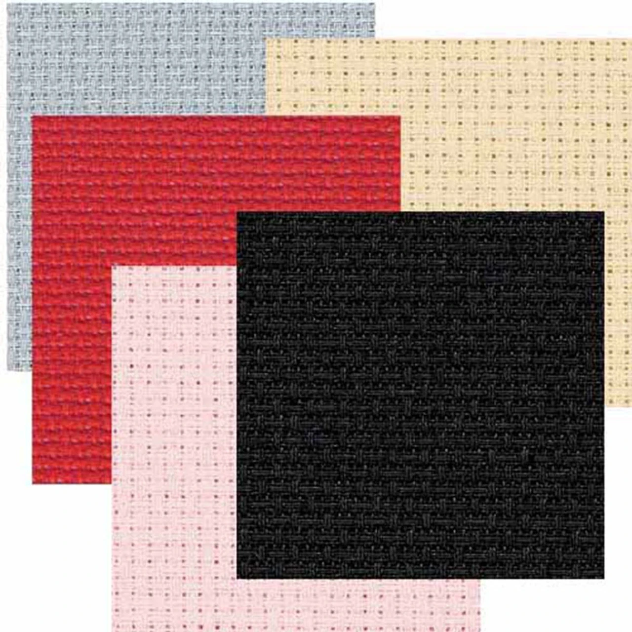 Zweigart 14-Ct. Aida Cloth - 18 X 21" Needlework Fabric 3 Zweigart 14-Ct. Aida Cloth - 18 X 21" Needlework Fabric