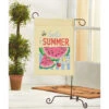 Herrschners Hello Summer Porch Flag Stamped Cross-Stitch Kit -Disney || Prym || Clover Shop 141461 17421.1693414551