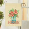 Herrschners Floral Mason Jar Porch Flag Stamped Cross-Stitch Kit -Disney || Prym || Clover Shop 141495 33613.1693414613