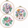 Craftways Llama Hoop Set Stamped Embroidery -Disney || Prym || Clover Shop 141522 93251.1693414664