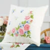 Nob Hill Rose Circle Pillow Cover Stamped Embroidery Kit -Disney || Prym || Clover Shop 141547 30098.1693414693