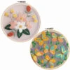 Leisure Arts Organza Butterflies & Magnolias Hoop Set Stamped Embroidery