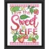 Herrschners Live The Sweet Life Picture Stamped Cross-Stitch Kit -Disney || Prym || Clover Shop 141940 12265.1693414930