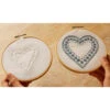 DMC The Heart's Ease Hoop Stamped Embroidery Kit -Disney || Prym || Clover Shop 141961 54444.1693414959