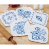 Herrschners Sapphire Elegance Pot Holders Stamped Cross-Stitch -Disney || Prym || Clover Shop 142454 14442.1693415215