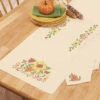 Herrschners Autumn Days Table Runner & Napkins Stamped Cross-Stitch 2 Herrschners Autumn Days Table Runner & Napkins Stamped Cross-Stitch -Disney || Prym || Clover Shop 142509 80826.1693415259