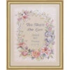 Dimensions Two Hearts Wedding Record Stamped Cross-Stitch Kit -Disney || Prym || Clover Shop 143122 19209.1693415502