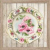 RIOLIS Plate With Pink Poppies Stamped Embroidery Kit -Disney || Prym || Clover Shop 146075 11122.1693415916