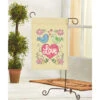 Herrschners Lovebirds Porch Flag Stamped Cross-Stitch Kit -Disney || Prym || Clover Shop 150111 34462.1693416479