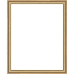 Herrschners Custom Gold Frame For Schipper 16x32" Painting Sectional Frame