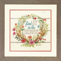 Dimensions Rustic Bloom Counted Cross-Stitch Kit