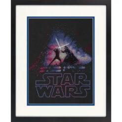 Dimensions Luke And Darth Vader Counted Cross-Stitch