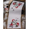 Permin Snowman & Friends Table Runner Counted Cross-Stitch Kit -Disney || Prym || Clover Shop 181571 86921.1693419239