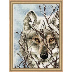 Dimensions Wolf Counted Cross-Stitch Kit