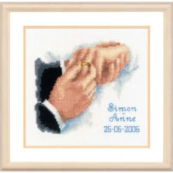 Vervaco With Ring Counted Cross-Stitch Kit