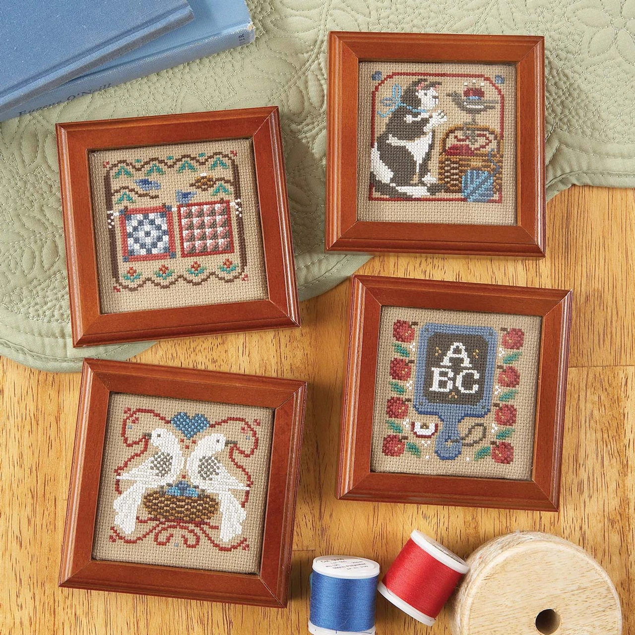 Craftways Country Charm Counted Cross-Stitch Kit 3 Craftways Country Charm Counted Cross-Stitch Kit