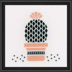 Vervaco Succulent III Counted Cross-Stitch Kit