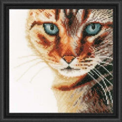 Lanarte White Wiskers Counted Cross-Stitch Kit
