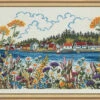 Eva Rosenstand Spring Lakeside Counted Cross-Stitch Kit 1 Eva Rosenstand Spring Lakeside Counted Cross-Stitch Kit -Disney || Prym || Clover Shop 184432 41322.1693421453
