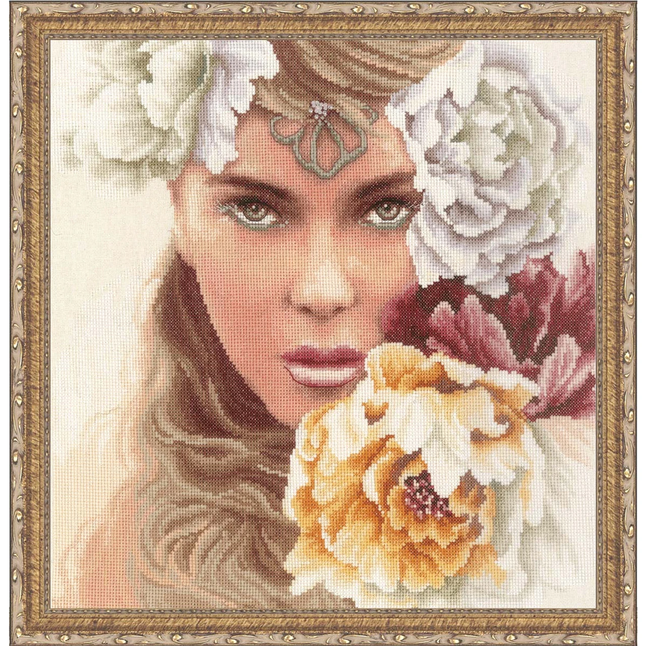 Lanarte Enchanting Eyes Counted Cross-Stitch Kit 3 Lanarte Enchanting Eyes Counted Cross-Stitch Kit