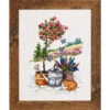 Permin Tree Of Flowers Counted Cross-Stitch Kit