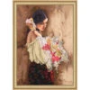 Dimensions Woman With Bouquet Counted Cross-Stitch Kit -Disney || Prym || Clover Shop 185274 43293.1693422141