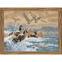 Dimensions Winter Retreat Counted Cross-Stitch Kit