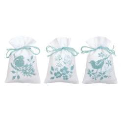 Vervaco Birds And Blossoms Bags Counted Cross-Stitch Kit