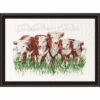 Permin Hereford Cows Counted Cross-Stitch Kit -Disney || Prym || Clover Shop 186432 35537.1693423279