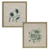 Permin Sunflowers & Poppies On Linen Set Counted Cross-Stitch