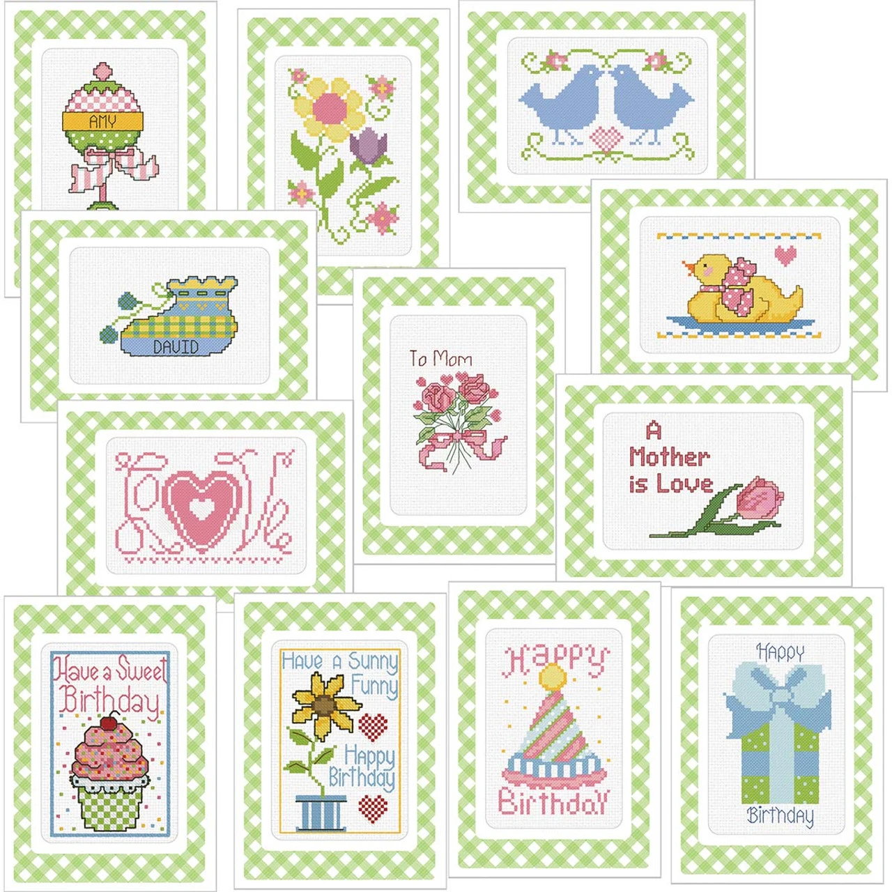 Herrschners The VP Collection Greeting Cards Counted Cross-Stitch Kit 3 Herrschners The VP Collection Greeting Cards Counted Cross-Stitch Kit