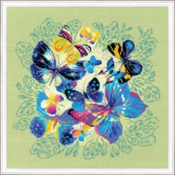RIOLIS Bright Butterflies Counted Cross-Stitch Kit