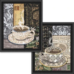 Letistitch Lion Coffee Set Counted Cross-Stitch