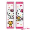 Vervaco Hello Kitty With Dog Bookmarks Counted Cross-Stitch Kit -Disney || Prym || Clover Shop 187572 24482.1693424443