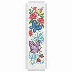 Herrschners Brilliant Butterfly Bookmarks Counted Cross-Stitch Kit -Disney || Prym || Clover Shop 188353 2 19424.1693425182